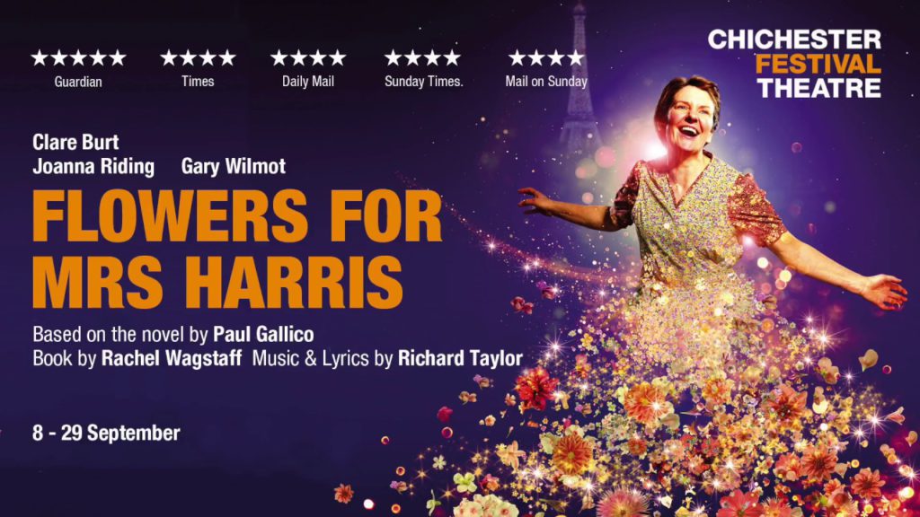 Flowers for Mrs Harris Chichester Poster