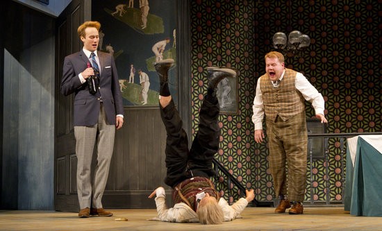 One Man Two Guvnors James Corden Slapstick